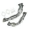 2008-2014 BMW X6/X5 550I 650I 750I B7 N63B44 4.4L V8 Twin Turbo Downpipe Exaustão Genérico