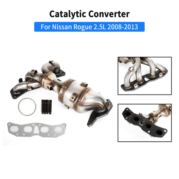 2008-2013 Nissan Rogue 2.5L 641428 Manifold Front Catalytic Converter Generic