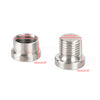 M12 x 1.25 Oxygen Sensor Adapter Spacer Hex Plug Nut Kit Stainless steel