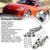 2003-2006 Nissan 350Z Z33 com coletores de escape do motor VQ35DE Shorty Headers genéricos