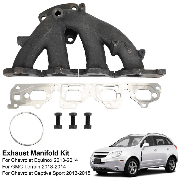 Auspuffkrümmer 12633603 12672961 674–561 passend für Chevy Captiva Sport 2013–2015 Equinox Terrain Generic