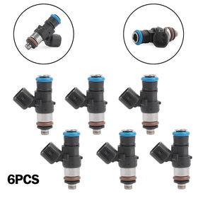 Ford Mercury Mazda Lincoln 3.5L 3.7L CX-9 6pcs Fuel Injectors 0280158091 842-12353 FJ1000 Generic