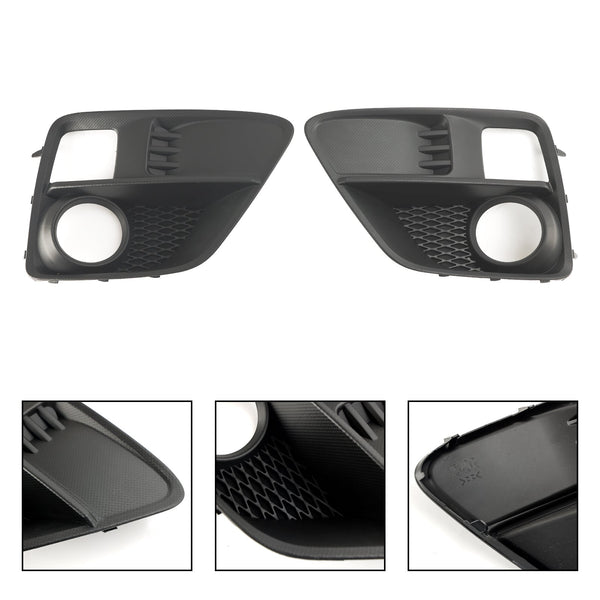 2015-2017 Subaru WRX & STi 2 PCS Frente Fog Light Cover Bezel Grille Grill 57731VA000 57731VA010 Genérico