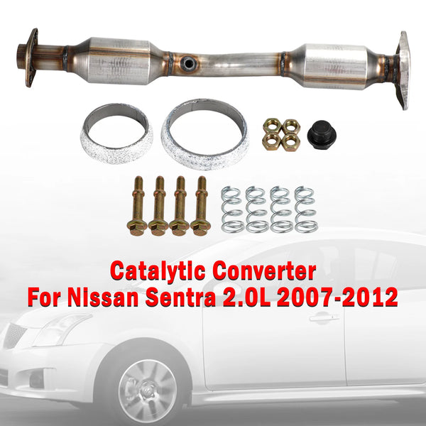 2007-2012 Nissan Sentra Sedan 4-dörrars 2.0L främre katalysator Generic