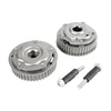 2PC Camshaft Exhaust Adjuster Timing Gear 55567049 12992408 for 2004-2012 Vauxhall Astra 1.8 1.6