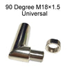 M18*1.5 Oxygen Spacer Sensor Angled Extender 90 Degree O2 Bung Extension Generic