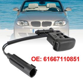 2008-2013 BMW 1 シリーズ E82/E88 フロントガラス ワイパー ノズル スプレー ヒーテッド 61667110851 61667135411 ジェネリック