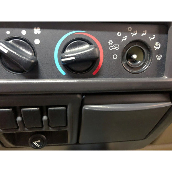 1999-2006 Jeep Wrangler TJ 1PC 5011218AA Heater A/C Blower Fan Speed Control Knob Black Generic