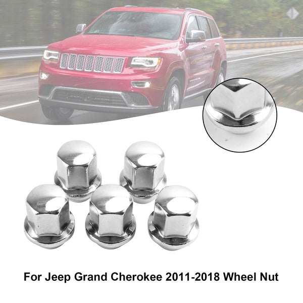 2011-2018 Jeep Grand Cherokee 5 pezzi Dadi ad aletta 14x1,5 06509422AA 6509422AA Generico