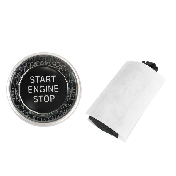 Engine Start Stop Push Button Knob Switch Decor Cover Fits For Jaguar XF XE F-Pace Generic