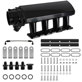 97-04 Corvette 01-04 Z06 Collettore di aspirazione da 102 mm con porta cattedrale per rotaie del carburante per Ls1 Ls2 Ls6 6.0L 5.3L 4.8L Generico