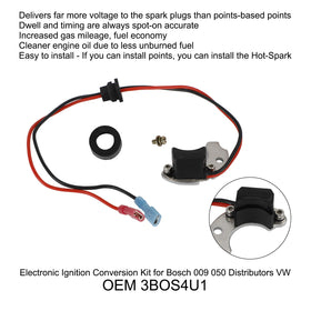 Electronic Ignition Conversion Kit for Bosch 009 050 Distributors 3BOS4U1 VW Generic