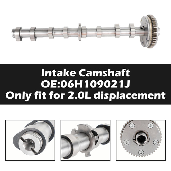 Audi TT 2.0L 2009-2015 Insugskamaxel Timing Kugghjulsenhet 06H109021J 06J109088 101280A Fedex Express Generic