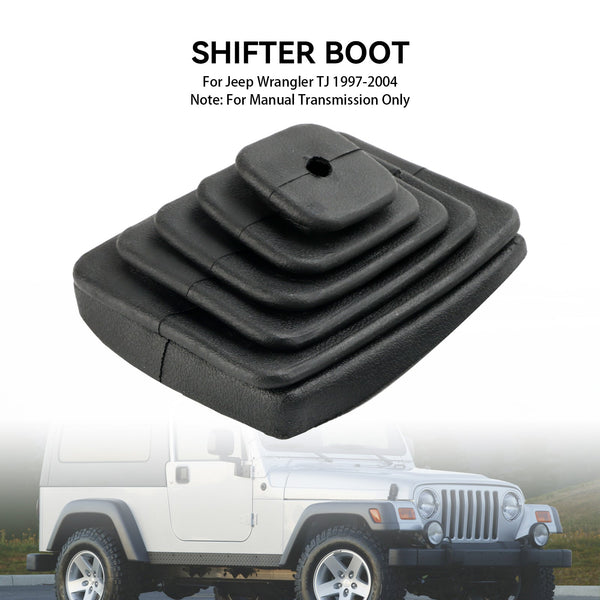 1997-2004 Jeep Wrangler TJ Shifter Boot Manual Trans 52078558 Genérico