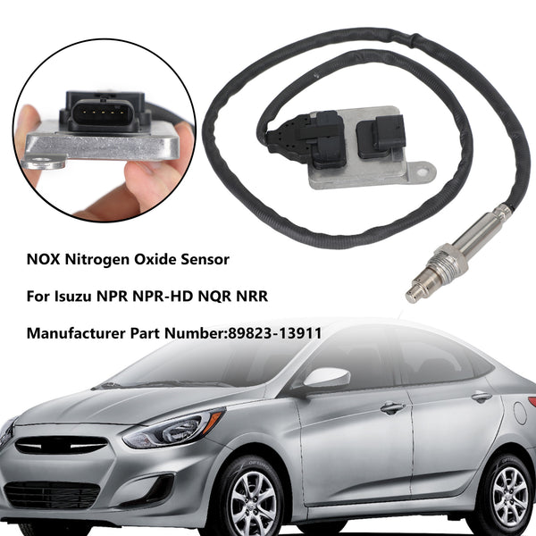 89823-13911 NOX Nitrogen Oxide Sensor For 2010-2013 Isuzu NPR NPR-HD NQR NRR Generic
