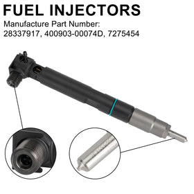 1PCS Fuel Injectors 400903-00074D 7275454 fit Bobcat fit Doosan D24 D18 Engine 28337917 Generic