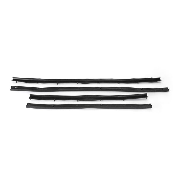 99-16 Ford F250 F350 Crew Cab 
 Front+Rear Lower Door Weather Strip Seal Trim Generic