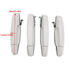 2007-2013 Cadillac Escalade Base Sport Utility 4PCS Front & Rear Door Handle Set White 284053446 84053444 20954826 25890276 Generic