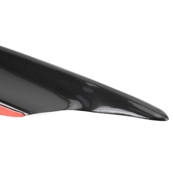 4st Universal Bil Främre Stötfångare Fenor Body Splitter Spoiler Canards Gloss Black Generic