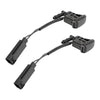 08-13 BMW 1 Series E82/E88 2PCS 61667110851 61667135411 Windshield Wiper Nozzle Spray Heated Generic