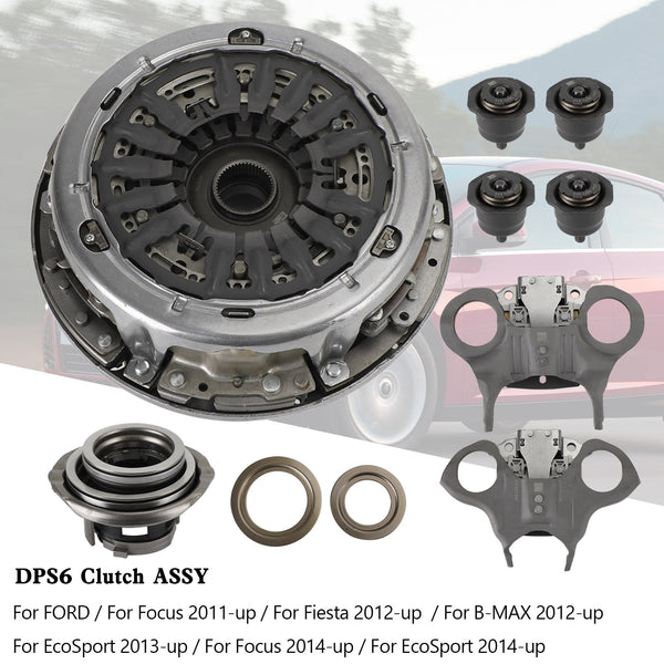 Ford Focus Fiesta 6DCT250 DPS6 Clutch Kit-Auto Dual Clutch Transmission 602000800 Generic