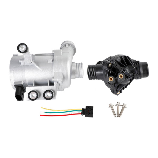 2007-2010 BMW X3 elektrisk vattenpump med termostat & bult 11517586925 11537549476 Generic