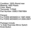 Seitlicher Rückspiegel-Steuerschalter für Ford Courier Fiesta Focus Fusion Mondeo Generic