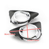 Pair Fog Light W/Switch Wiring Cover Kit For 2012 2013 2014 Toyota Yaris Hatch Generic