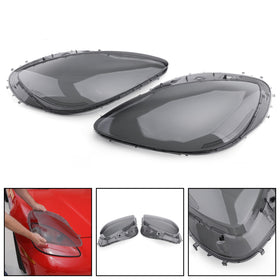 2005-2013 C6 Corvette Headlight Lens Replacement L+R Pair Smoke/ Clear Generic