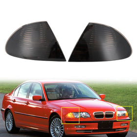 Blinker-Ecken-Ecken-klare Lichter für BMW 3er-Serie E46 99–01, grau, generisch