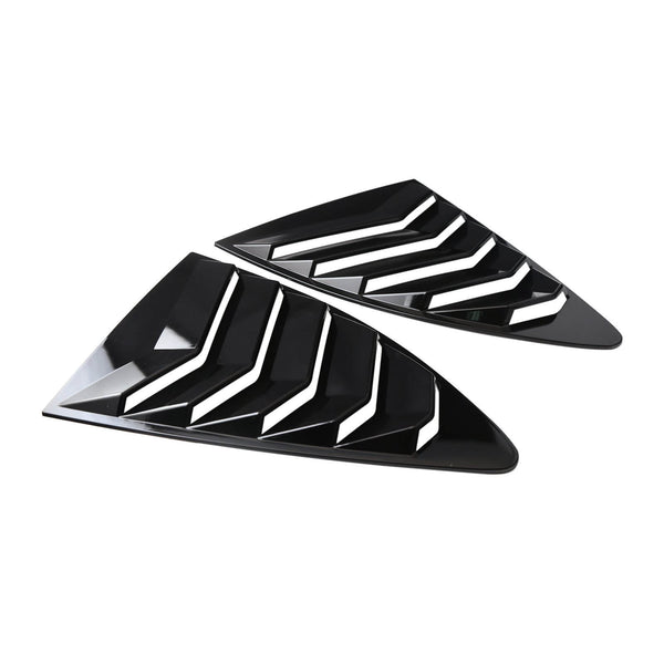 Seitenfenster-Lamellen, glänzend schwarz, für 2013–2018 Scion FRS BRZ Toyota 86 G Generic