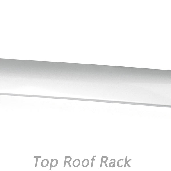 Aluminum Factory Silver Top Roof Rack Side Rails Bar For 2013-2018 Toyota RAV4 Generic