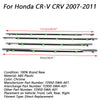 Honda CR-V CRV 2007–2011 4 Stück 72950-SWA-A01 Autofenster-Zierleiste, Dichtungsstreifen, Dichtung, generisch