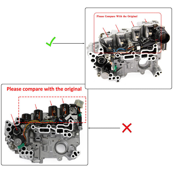 2014-2015 Nissan Note e Versa Note JF015E RE0F11A Corpo da válvula CVT 31705-X428B 31705-X428C genérico