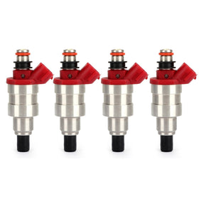1990-1993 MAZDA B2600 LE. 5 EXTENDED STANDARD 2.6L 4Pcs Fuel Injector G609-13-250 Generic