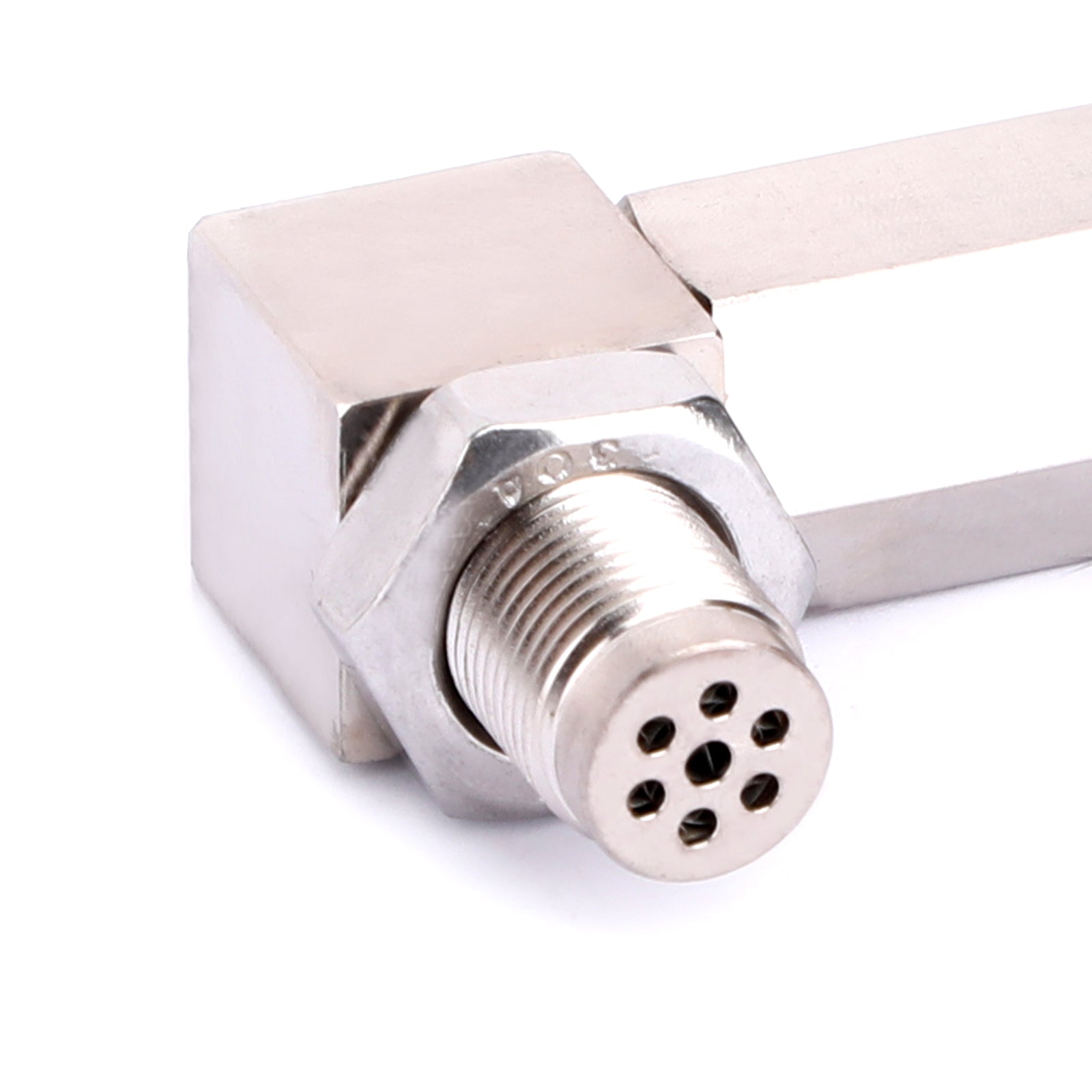 90° O2 Oksygensensor Avstandsstykke Motorlys CEL Check Bung Mini Katalysator Euro 5 standard