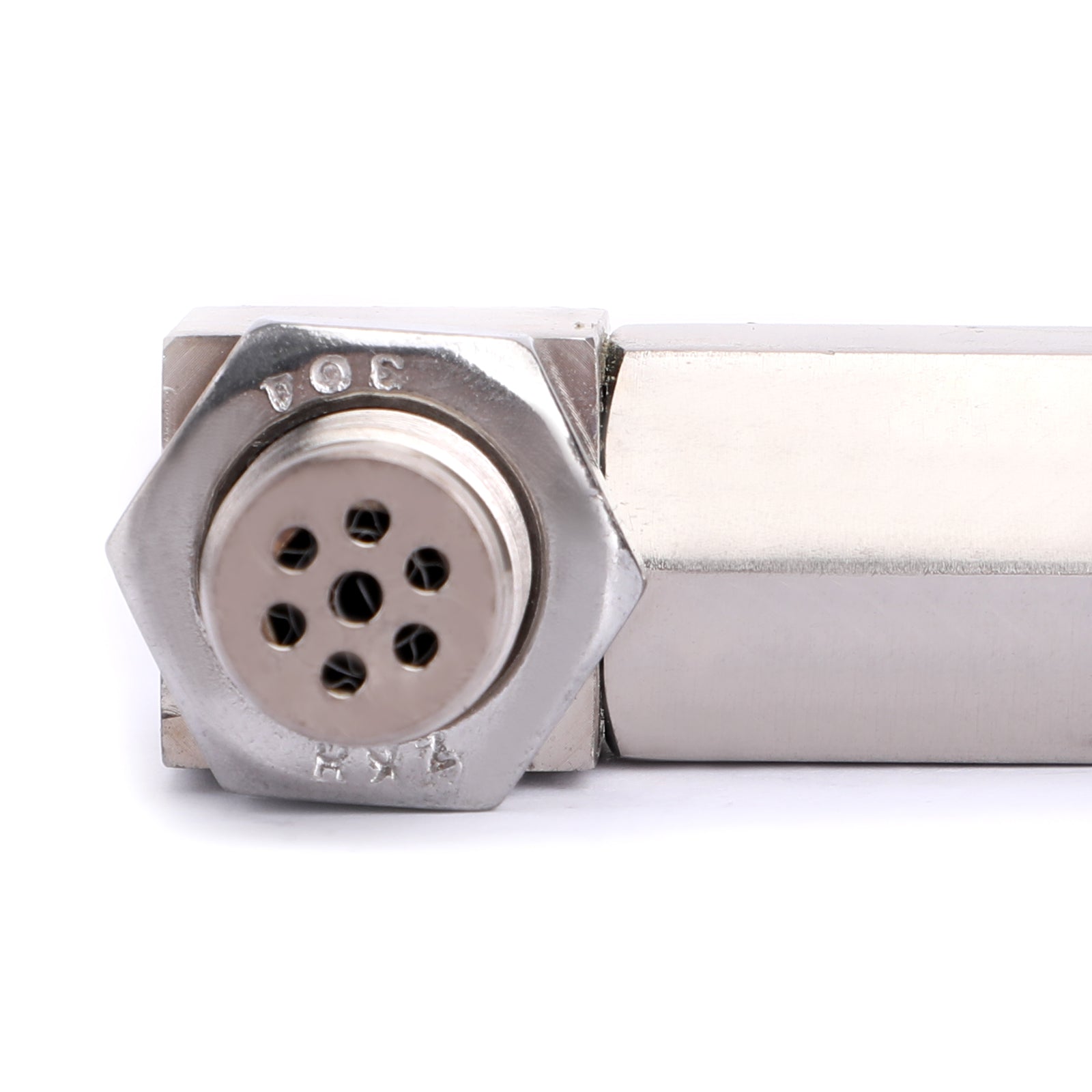 90° O2 Oksygensensor Avstandsstykke Motorlys CEL Check Bung Mini Katalysator Euro 5 standard