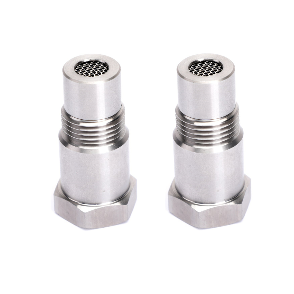 2PCS O2 Sensor Spacer Adapter M18*1.5 Oxygen CEL Check Engine Light Sp ...