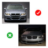 2008-2012 BMW 3 Series E90 4-Door Sedan LCI PP Front Bumper Lip Splitter Spoiler Generic