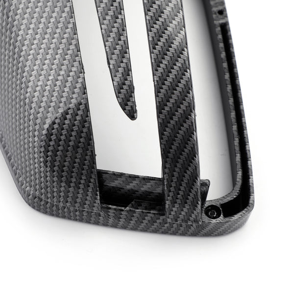 Carbon-Faser-Rückansicht-Seitenspiegel-Abdeckungs-Ordnung für Benz 2011–2018 Benz W212 W204 Generisch