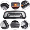 Ram 1500 13-18 Honeycomb Bumper Grill Hood Grille ABS Front Bumper 5 Best Grill Generic