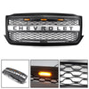 2016-2018 Chevrolet Chevy Silverado 1500 Front Bumper Grille With Amber Lights Generic
