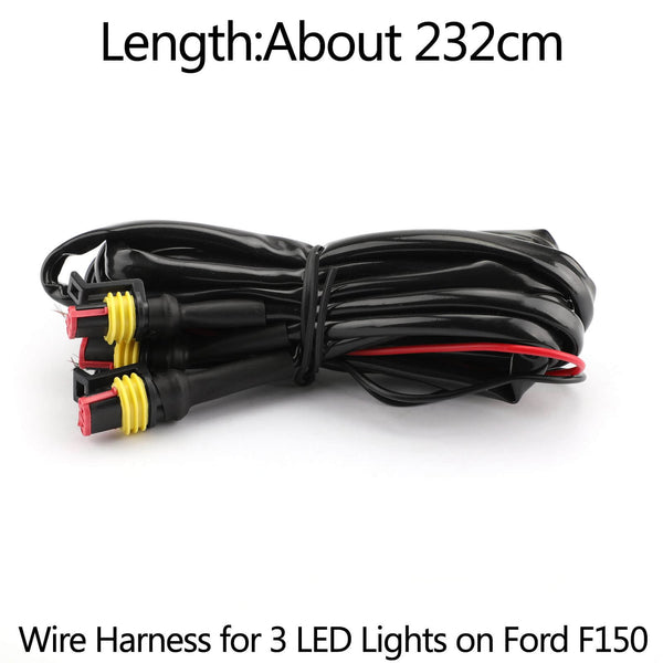 Ford F150 Raptor Grille Grill LED Light Wiring Harness Cable Generic