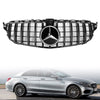 2019-2021 Benz W205 C205 A205 AMG GTR Style Fashion Black Grill Grille W/Camera Generic