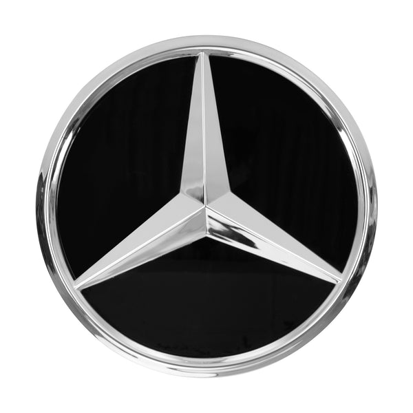 2019–2021 Benz W205 C205 A205 AMG GTR-Stil, modischer schwarzer Grill mit Kamera, generisch