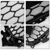 2013-2016 Audi A4 S4 Griglia RS4 Style Mesh Paraurti anteriore Griglia nera lucida Generico