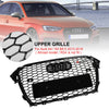 2013–2016 Audi A4 S4 Grill RS4 Style Mesh Frontstoßstange glänzend schwarzer Grill Generic