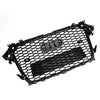 2013-2016 Audi A4 S4 Grill RS4 Style Mesh Front Bumper Gloss Black Grill Generic