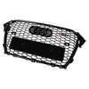 2013-2016 Audi A4 S4 Griglia RS4 Style Mesh Paraurti anteriore Griglia nera lucida Generico