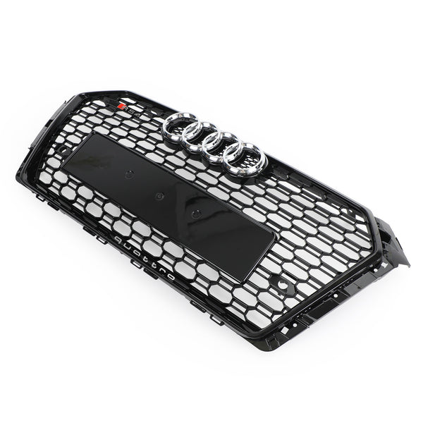 2017-2018 Audi A4/S4 Noir Honeycomb RS4 Style Mesh Hex Grill Remplacement Générique